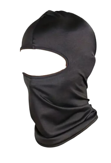 Cagulă simplă neagră ,41x24cm